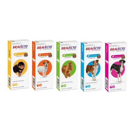 Бравекто для собак 10-20 кг, 500 мг 1 таблетка